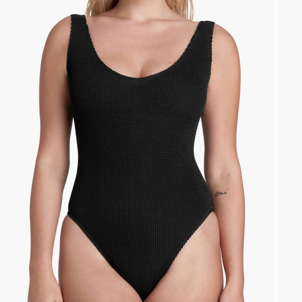 Bond-eye black Mara one piece swimsuit